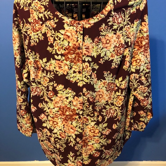 qvc denim and co tops